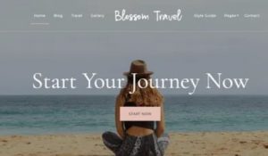 Blossom travel theme