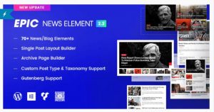 Epic news elements plugin