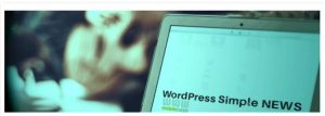 Simple news WordPress plugin