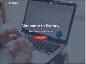 Sydeny WordPress theme