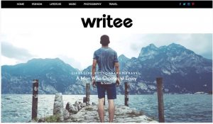 Writee Free wordpress theme for blogging