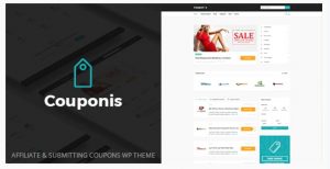 Couponis WordPress theme for Affiliate marketing