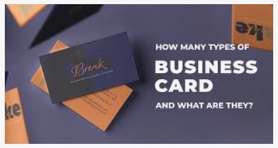 significance of business card and its types